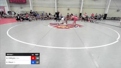 180 lbs Rr Rnd 1 - Bradley DiMiglio, The Hunt Wrestling Club vs Kamden Stout, Team Ohio