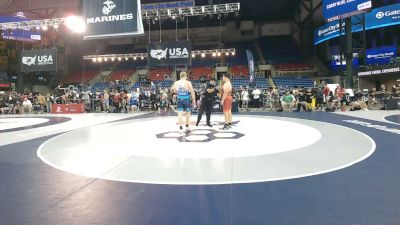285 lbs Cons. Rd Of 16 - Garrett Cowan, North Dakota vs Michael Gilinsky, Oregon