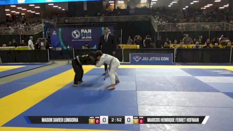 Marcos Henrique Ferret Hofman vs Mason Xavier Longoria 2025 Pan Kids Jiu-Jitsu IBJJF Championship