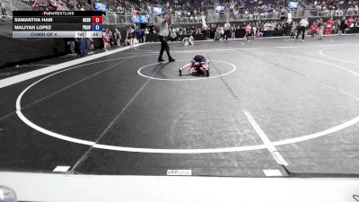 54-58.7 lbs Consi Of 4 - Samantha Ham, Nebraska Wrestling Academy vs Maliyah Lopez, Proving Grounds Wrestling