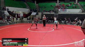 152 lbs Finals (8 Team) - Carmine Hernandez, Enterprise HS vs Yanik Simon, Huntsville