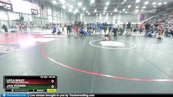 63-64 lbs Round 1 - Jack Mcgann, All-Phase WC vs Layla Bailey, NW Spartans Wrestling