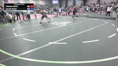 150 lbs Round Of 16 - Keegan Kinsey, Rabbit Wrestling Club vs Jacob Fields, Georgia
