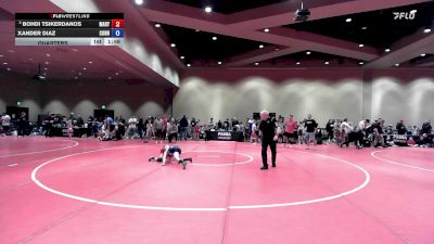 67 lbs Quarters - Bohdi Tsikerdanos, Maryland vs Xander Diaz, Connecticut