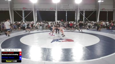 157 lbs Champ. Rd Of 32 - Lincoln James, Burnett Trained Wrestling vs Zachary Turner