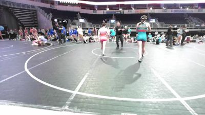 146 lbs Rr Rnd 3 - Adalee Pickett, Missouri Guardians vs Kaleigh Braden, Redskins Wrestling Club