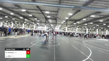 175 lbs Quarterfinal - Wyatt Sheldon, Arizona Rough Riders vs Jax Jobe, War Wc