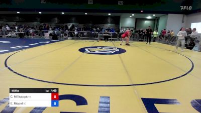 160 lbs Consi Of 8 #2 - Cameron Millsapps, VA vs Emily Riopel, SC