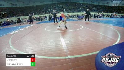 100 lbs Round Of 32 - Easton Reyes, Standfast vs Esteban Aranguiz Jr, South Central Punisher Wrestling Club