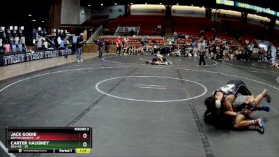 130 lbs Round 3 (6 Team) - Jack Goeke, Dayton Bandits vs Carter Haughey, Silo WC