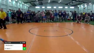 E-146 lbs Consi Of 16 #2 - Jacob McDonald, KY vs Dakota Ward, NY