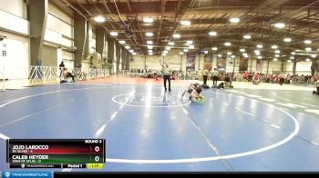 76 lbs Rd# 5- 3:45pm Friday Final Pool - Caleb Heyder, Sons Of Atlas vs Jojo LaRocco, PA Silver