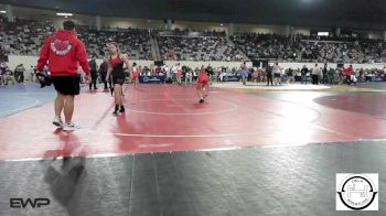 110 lbs Consolation - Kaydance Williams, Locust Grove Wrestling vs Charlee McClung, Elgin Wrestling