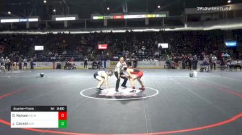 126 lbs Quarterfinal - Gage Nelson, Yelm vs Jaden Cassel, Auburn Riverside