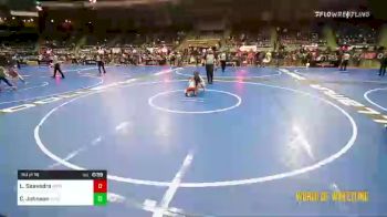 70 lbs Rd Of 16 - Lucas Saavedra, WolfPack Wrestling Academy vs Collin Johnson, Winfield Youth Wrestling Club