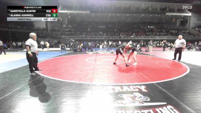 125 lbs Semifinal - Gabryella Austin, Pitman vs Alanna Harwell, St. Mary`S