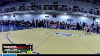 132 lbs 3rd Place Match - Samuel Mosier, Delta Wrestling Club Inc. vs Lincoln Cooper, Columbus East Wrestling Club