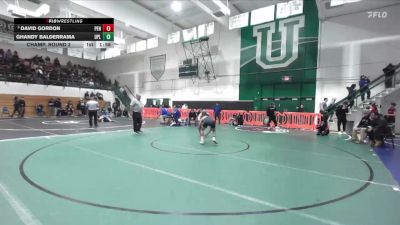 113 lbs Champ. Round 2 - David Gordon, Peninsula vs Ghandy Balderrama, Upland