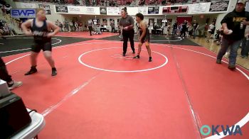 131 lbs Rr Rnd 2 - Lynn Lambert Jr., Heat vs Jaxson Medlock, Vinita Kids Wrestling