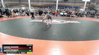 70 lbs Quarterfinal - Cooper Hennefer, Declo Jr High vs Hudson Erlebach, Fruitland Middle School