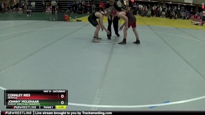 130 lbs Semifinal - Connley Ries, Riceville vs Johnny Molenaar, Pursuit Wrestling Minnesota