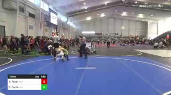 54 lbs Semifinal - Clace Hanlon, Gold Rush WC vs Justin Ray, Lockjaw WC