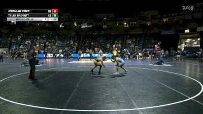 157 lbs Round Of 16 - Jeremiah Price, Appalachian State vs Tyler Badgett, The Citadel