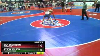 7 lbs Champ. Round 1 - Sam Scothorn, Dunwoody vs Tyson Wilson, Peachtree Ridge