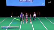 Weber State University - Sage Isabella Alexandra & Celieste [2026 Girls 4 Group Stunt] 2026 UCA & UDA College Cheerleading and Dance Team National Championship