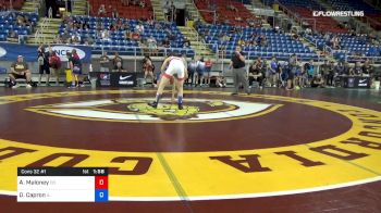 152 lbs Cons 32 #1 - Aden Maloney, Colorado vs David Capron, Illinois