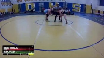 152 lbs Quarters & Wb (16 Team) - Colby McColley, A`Dale vs Zane Canada, Deland Bulldog WC