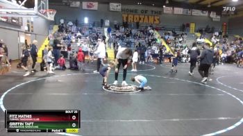 38/44 Semifinal - Griffin Taft, Foundation Wrestling vs Fitz Mathis, Turner Takedown Club