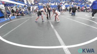 90 lbs Rr Rnd 3 - Cameron Patterson, Choctaw Ironman Youth Wrestling vs Boston Emmert, Piedmont