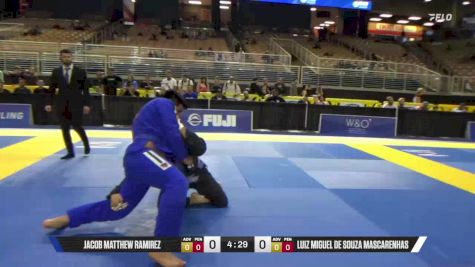 Luiz Miguel De Souza Mascarenhas vs Jacob Matthew Ramirez 2025 Pan Jiu Jitsu IBJJF Championship
