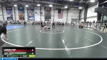 64 lbs Rd# 1 9:00am Friday - Landon Caro, No Escape W.A. vs Cole Train Vanderwerff, Crass Trained