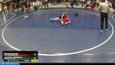 67 lbs Cons. Round 4 - Ryder Nielson, Delta Wrestling Club vs Hudson Jaramillo, Uintah Wrestling