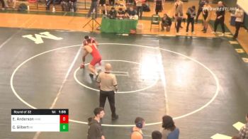 160 lbs Prelims - Eric Anderson, Hingham vs Corey Gilbert, Bridgewater-Raynham