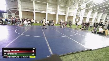 157 lbs Cons. Round 4 - Ty Henderson, Davis vs Logan Julander, Kemmerer