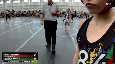 68 lbs Round 1 (8 Team) - Eli Innis, Brawler Elite vs Lilli Holmes, 84 Athletes