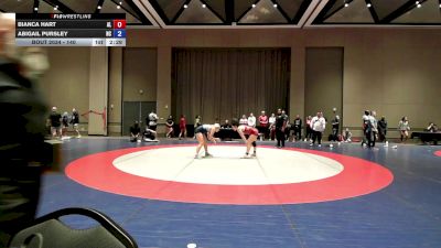 140 lbs Champ. Round 1 - Bianca Hart, AL vs Abigail Pursley, NC