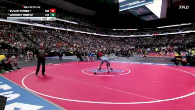 132-3A Semifinal - Logan Vannest, Platte Valley vs Anthony Torrez, Alameda International