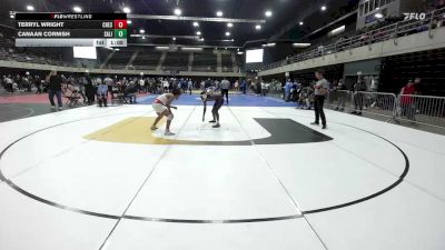 130 lbs Semifinal - Terryl Wright, Chesapeake vs Canaan Cornish, Salisbury