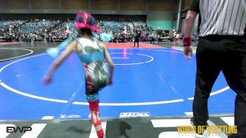 52 lbs Consi Of 8 #2 - Ezaleigh Sampson, Mt Adams Wrestling Club vs Kenzie Pfeiffer, Motherlode Wrestling Club