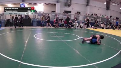 80 lbs Cons. Round 3 - Kaiden Bates, North DeSoto Wrestling Academy vs Hunter Nguyen, Warrior Trained Wrestling