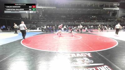 170 lbs Semifinal - Chloe Goddard, Rio Vista vs Chrystina Ballejos, Sheldon