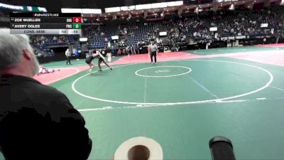 170 lbs Cons. Semi - Avery Ogles, PWCA vs Zoe Wuelleh, Unattached