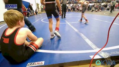 55 lbs Semifinal - Elijah Kroll, Raw Wrestling Club vs Aksel Davis, Tahlequah Wrestling Club