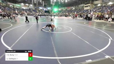 80 lbs Consi Of 8 #2 - David Aung, Tnwc vs Jarek Gallegos, D11 All Stars