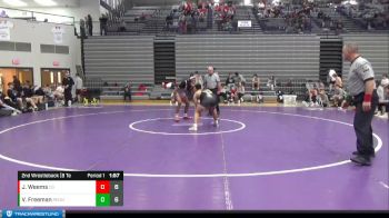 182 lbs 2nd Wrestleback (8 Team) - Vinny Freeman, Penn vs Julian Weems, Center Grove