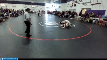 145 lbs Round Two - Elijah Leader, Hanford vs Ben Johanson, Washougal